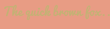 Image with Font Color C3B274 and Background Color E89C84